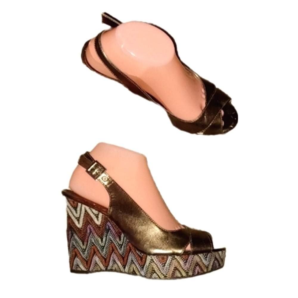 (3/$25) Style & Co Copper Wedge Sandals